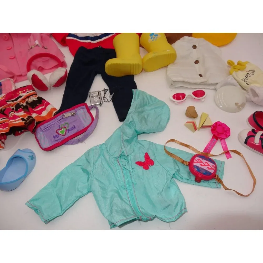 Our Generation‎ Doll Clothing for 18 inch Doll 18 plus Pieces Backpack Rainboot